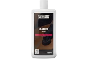 ValetPRO Leather Soap, Effectively Cleans and Preserves Leather Seats and Car Interiors – 500ml