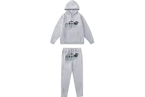 BIXPAK Marca de moda Trapstar bordado conjunto de chándal for hombres y mujeres, chaqueta y pantalones con capucha, sudadera con capucha, conjunto de sudadera polar con capucha