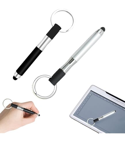 System-S Stylus Touch Pen capacitief scherm invoerpen in zwart voor smartphone touchscreen mobiele telefoon tablet PC PDA