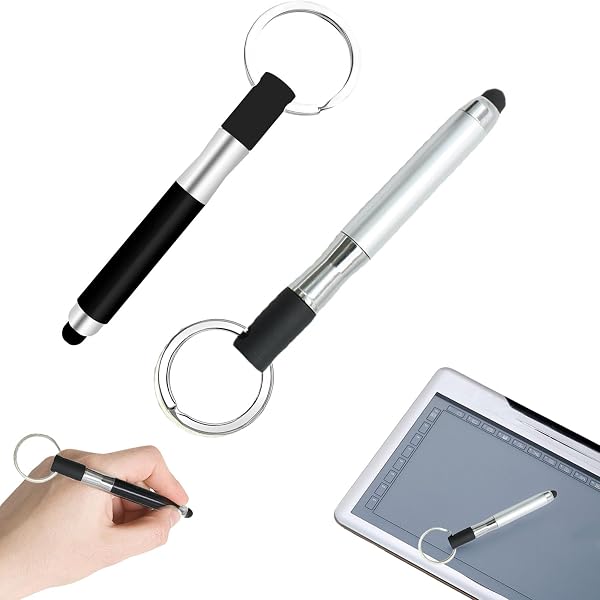 8 Stück Mini-Universal-Eingabestifte – Mit Gummispitze, Für Smartphones & Tablets
