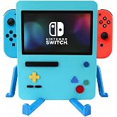 GRAPMKTG Charging Stand for Nintendo Switch Accessories Portable Dock Compatible for Nintendo Switch OLED Cute Case Decor Gif