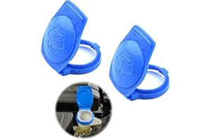 HAPPOW 2 Stück 3Q0955455 Waschwasserbehälter Deckel für Skoda/Porsche Cayenne/Volkswagen/Audi/Passat, Deckel für Scheibenwaschbehälter, Scheibenwischer Waschflüssigkeitsbehälter Zubehör