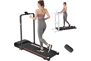 Walking Pad Treadmill for home, PHIWOS Under Desk Treadmill, Walking Running Machine with Remote Control and LED Display, Adjustable Speeds, Folding for walking Jogging