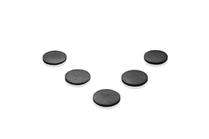 VEHADI WELLNESS Coffret de 5 Plaque Shungite pour Téléphone Mobile, Ordinateur Portable, Appareil Electronique, Coffret de Shungite Carélienne Authentique, Plaques Adhésives Circulaires