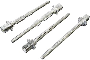 FINAO AUTOPARTS® - 4 Axes poignée porte coulissante latérale pour Citroen Berlingo et Peugeot Partner