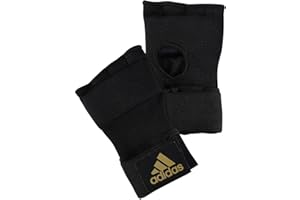 adidas Boxing Hand Wraps Inner Gloves, Mitts, Padded Fist Protection, Wrist Support. Great For MMA Bag Workouts, Muay Thai, Kickboxing, Sparring, Punching, Men, Women and Kids