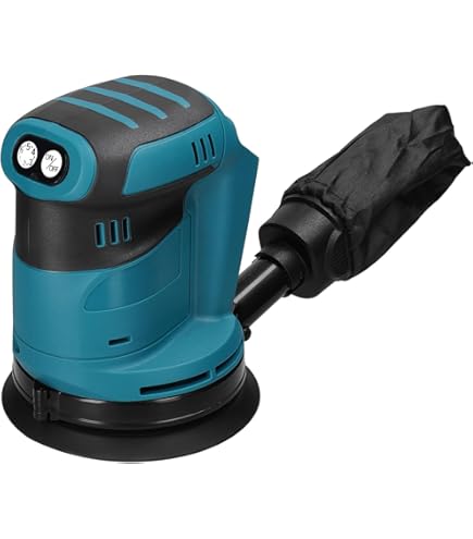 Levigatrice Rotorbital Makita DBO180Z - Lisciatrice Senza Batteria 125mm, Velocit&agrave; Variabile, Nera