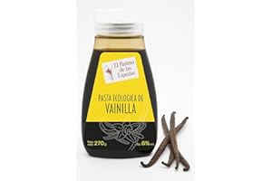 Pasta de Vainilla 270g– El Paraíso de las Especias– Extracto Natural con Semillas, Sin Aditivos, Ideal para Repostería Gourmet, Helados y Postres