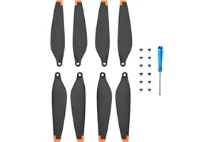 Ainiv 8pcs Propellers for DJI Mini 3 Pro, Replaceable Propellers for Drones, Low Noise Wing Blade Propeller Blade with Screwd