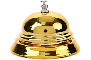 NUOBESTY Call Bell, 1pc Service Bell for Desk Customer Service for Restaurants, Reception Desk, Hotels, Schools Supplies