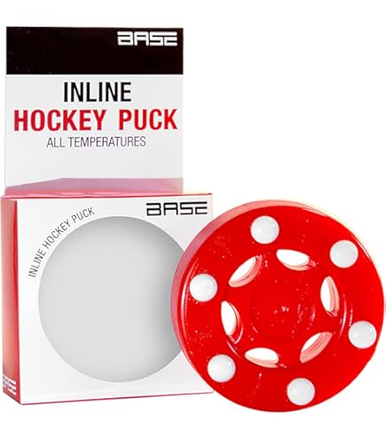 BAUER SLIVVVER PUCK-RED Street Hockey / Pucks/Balls - View #7