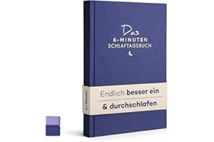 ‎URBESTSELF 6 Minuten Schlaftagebuch - Endlich besser ein- und durchschlafen Tagebuch für Erwachsene - Das Journal Buch für den Schlaf deiner Träume