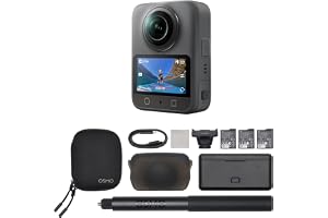 DJI Osmo 360 Adventure Combo,360 Camera With 1-Inch 360° Imaging, Native 8K 360° Video, 4K/120fps & 170° Boost Video, 120MP 3
