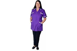 Skywear T70 Healthcare Beauty Tunics Woman Girls Ladies Tops Office Uniform Shirts Top in Multicolors