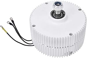 LIUKOUU NE-300 750r/m 300W 12V ou 24V Générateur à aimant permanent Alternateur triphasé pour éolienne 300W Synchronous Generator((Générateur 12V))