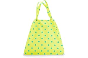 Reisenthel Mini Maxi loftbag Borsa Messenger, 64 cm, 25 Liters, Giallo (Lemon Dots)