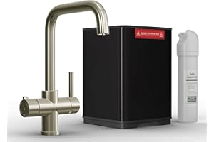 FOHËN Fohen Fahrenheit Brushed Nickel 3-in-1 Instant Boiling Water Tap