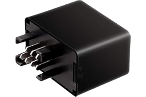 Kinstecks 7Pin Flasher Relay 12V Motorcycle Indicators LED Light Flasher for Motorcycle Motorbike