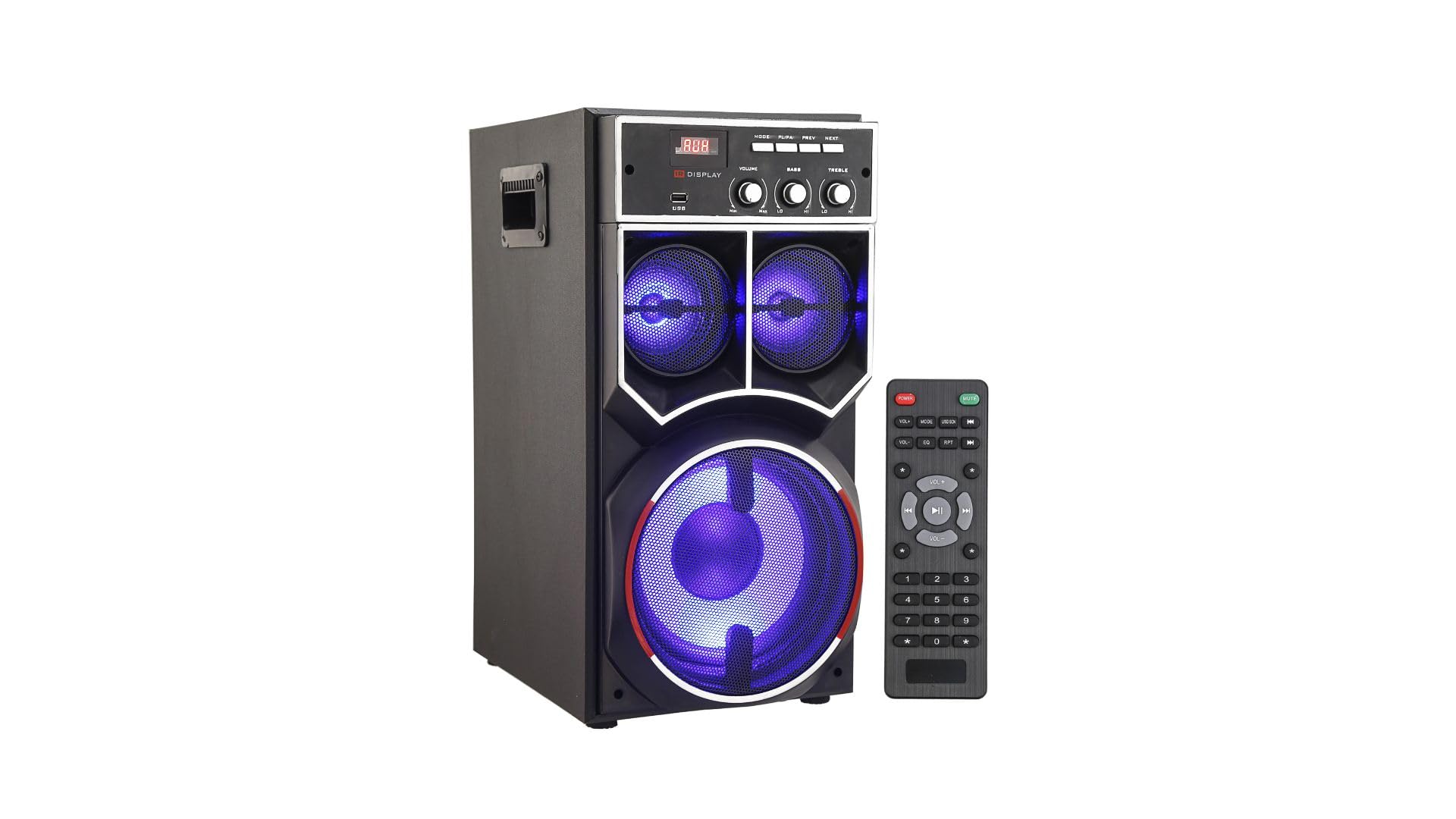 Unleash Party Vibes with TECHXEWOO SARGAM 100W Bluetooth Home Speaker