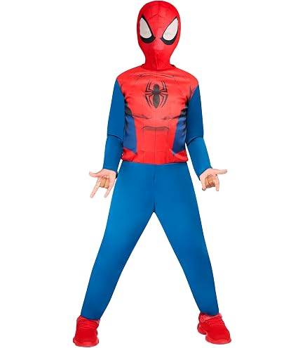 Rubies Costume officiel Marvel Spidey et ses amis incroyables Spinn Deluxe pour enfant de 3 à 4 ans, pour Halloween, Halloween