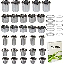 LARUISEE Kettenblattschrauben Set - 5-tlg. Für Einzel/Doppel/Dreifach-Kettenblätter