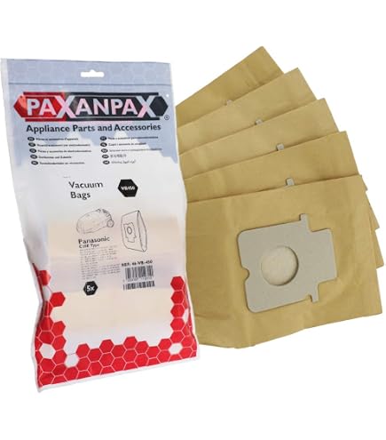 PakTrade 10 Sacchetti Per Aspirapolvere In Microfibra Compatibili Panasonic MC-E791, MC-E862, MC-E871, MV-E785, NA86, Sostituiscono Swirl PC82/87/89 - 3