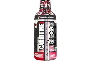TAMBEEZE Pro Sup L-Carnitine 3000 Stimulant Free Liquid Shots for Men and Women - Workout Drink for Performance and Muscle Recovery, 31 Servings (473 ml, Dragon Fruit)