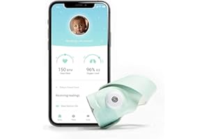 Owlet Babyphone Smart Sock 3 - Baby Monitor avec Suivi du Rythme Cardiaque et du Niveau d'Oxygène