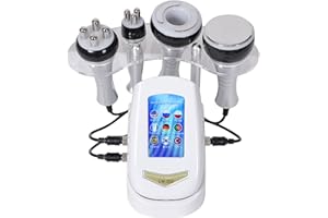 UOEONR Lipocavitation Radiofrequence 4 en 1, 40K Machine Cavitation Sous Vide Ultrasonique, Corps Amincissant Machine,Machine De Beauté Du Visage, Pour Le Visage, Les Bras, l'abdomen (M)
