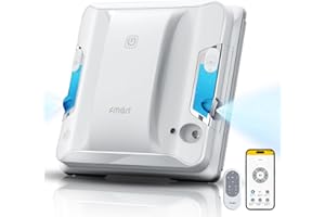 ‎FMART Fmart W7 fensterputzroboter mit sprühfunktion, automatischer fensterroboter, leistungsstarke 3800pa Saugkraft, 50ml Wassertank, automatische Bahnplanung, APP-Steuerung