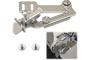 VMINOG PUCIO Piedino Per Macchina Da Cucire - Piedino Per Orlatura In Acciaio Inossidabile - Piedino Da Passeggio Industriale - Piedino Regolabile - Piedino A Pressione Per Macchine Da Cucire Domestiche