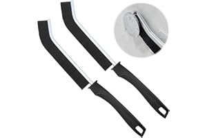 SIMSKY 2pc Hard-Bristled Crevice Cleaning Brush - Spaltreinigungsbürste, Multifunktionale Fugenreinigungsbürste, Fensterrillen-Reinigungsbürste für Fliesenböden, Küche und Badezimmer