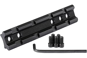 Dophee Caccia 20 Millimetri Regolabile tessitore Picatinny dell'adattatore del convertitore di Mount Scope Base