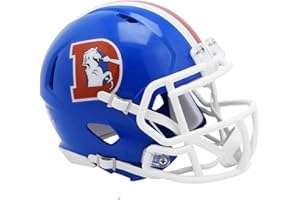 Riddell Mini Football Helm - Speed Denver Broncos 1975-96