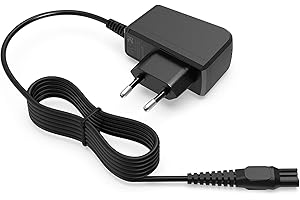 SUPERER Chargeur Secteur pour Rasoir Compatible avec Philips HQ850 Norelco Oneblade QP2530, QP2530/30, QP2630, QP2630/30 Câble de Charge Shaver Charger Adaptateur