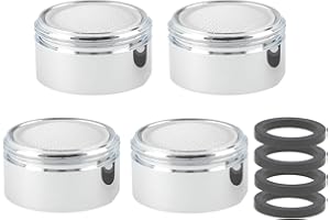 CHEDIN M28 × 4 Pièces Aérateur Robinet inclus Clé de Démontage Outil de Retrait