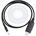 Create idea 1Pc Radios CT-17 USB Programming Cable CI-V CAT Interface Cable Compatible with ICOM Radio IC-7000 IC-7300 IC-7400 IC-7600 IC-7700 IC-7800 Moible Radios, 1M