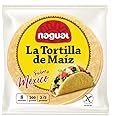 Nagual 15cm Yellow Corn Tortilla 8 Units/Authentic Mexican Corn Tortilla Wraps, GMO Free