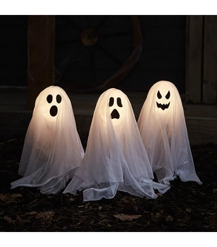 Lights4fun Ghirlanda Di Halloween Glitter Nero 40 Cm Con 24 LED A Pile, Timer 6h, Per Interni/Esterni IP44