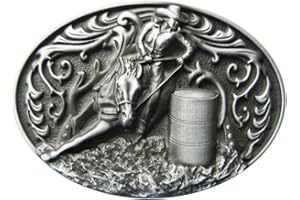 Jean's Friend New Vintage Cowgirl Rodeo Raceing Western Belt Buckle Gürtelschnallen US Stock