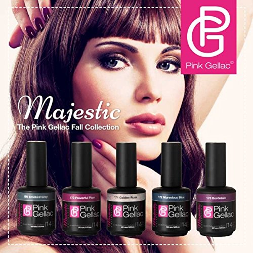 Pink Gellac Smoked Grey 15ml Gel Nail Polish by Pink Gellac - 5