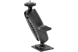 ARKON Heavy Duty 4 Hole AMPS Wall Mounting Pedestal for Cameras and Video Cameras with 1/4 20 Mounting Pattern