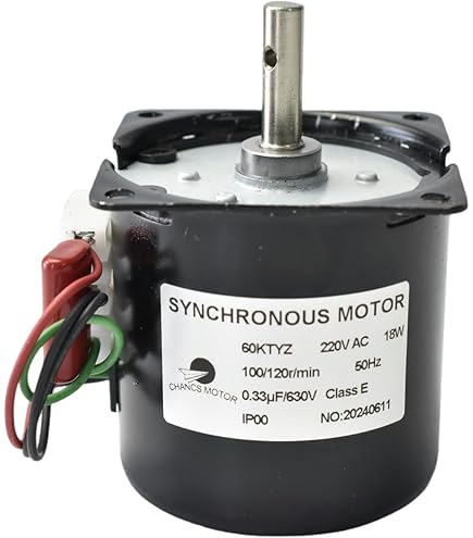 LICHIFIT CW/CCW Synchronous Motor - 220-240V AC, 50RPM, 4W, For