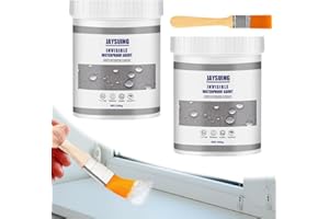 Umllpet Transparenter Wasserdichter Beschichtungsmittel,600g Wasserdichte Isolier Dichtstoff Emulsion Wasserdicht Dichtmasse Isolierversiegelung für Badezimmer,Toilette,Fliesen,Wände,Dach