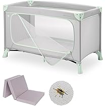 Hauck Dream N Play Plus Kinderreisbed, 120 X 60 cm , Blauw