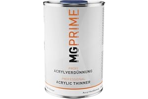 MG PRIME 1 Litre 1C 2C diluant Acrylique pour Peinture Voiture Couche de Base Vernis apprêt Primaire