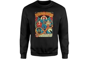 SMARTYPANTS Sanderson Sisters Live Jumper - Hocus Pocus Witches Halloween Classic Retro Movie Film Inspired Merchandise Women's Kids Adults Clothes Sweatshirt Gift Present (Black Prime
