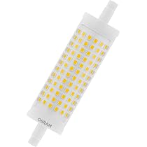 R7S LED 118mm, 20W, Dimmbar | Warmweiß 3000K, 2000 LM | Ersatz Für 200W Halogen, 4er Pack