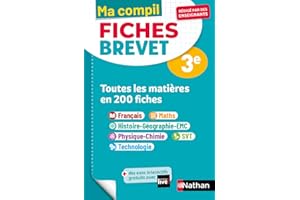 Toutes les matières 3e - Ma Compil fiches Brevet - Brevet 2024