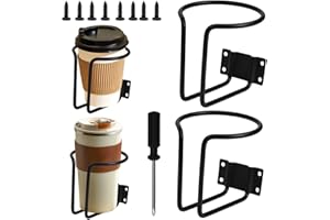 REFORUNG 2 PCS Porte Gobelet Voiture Support Gobelet Voiture Porte Canette Voiture pour Bouteilles De Vin, Verres Thermos, Eau Minérale